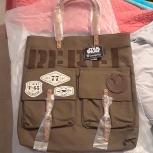 Star Wars Rebel Satchel in Olive Green and Brown